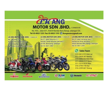 LK Ang Motor Sdn Bhd | Databook Malaysia
