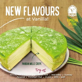 Vanilla Mille Crepe - Paradigm Mall | Databook Malaysia
