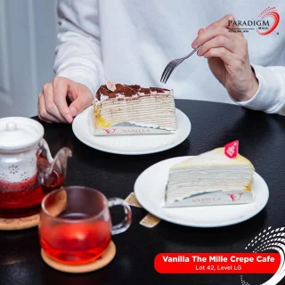 Vanilla Mille Crepe - Paradigm Mall | Databook Malaysia