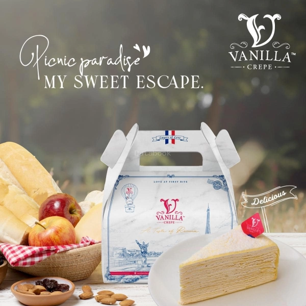 Vanilla Mille Crepe - Ipoh | Databook Malaysia