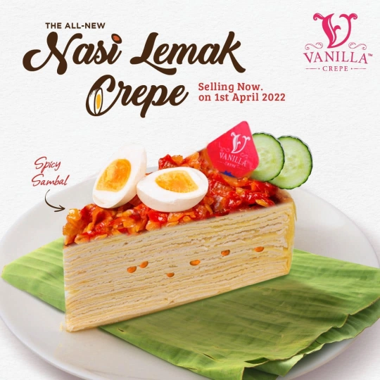 Vanilla Mille Crepe - Pavilion Bukit Jalil | Databook Malaysia