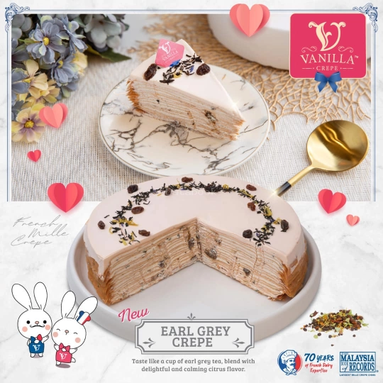 Vanilla Mille Crepe - Melaka | Databook Malaysia