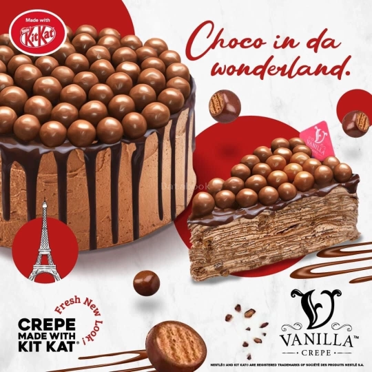 Vanilla Mille Crepe - Central i-City | Databook Malaysia