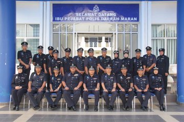 Maran District Police Headquarters | Databook Malaysia