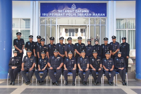 Maran District Police Headquarters | Databook Malaysia