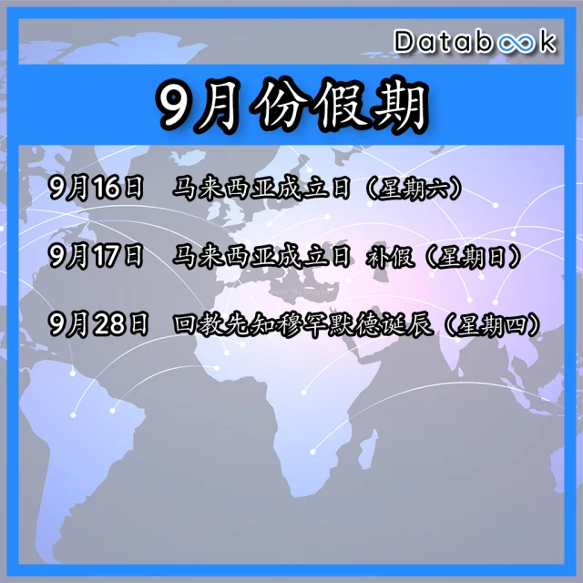 Malaysia Holidays 2023 | Databook Malaysia